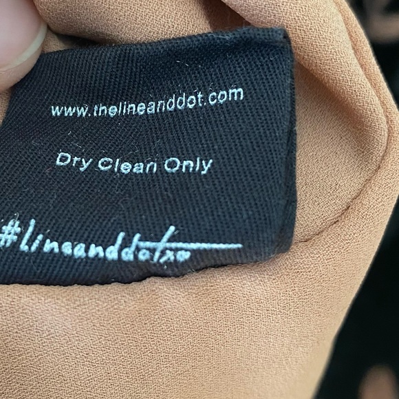 Line & Dot Velvet Burnout Romper - Picture 10 of 10